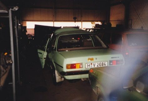 Autounfall am 26. September 1986 mit Folgen einer Querschnittlähmung