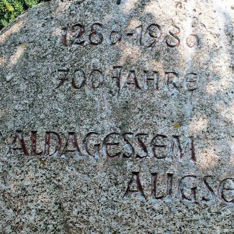 Aligse Gedenkstein