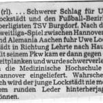 Haz Artikel 1986 Autounfall am 26. September von Uwe Lockstädt